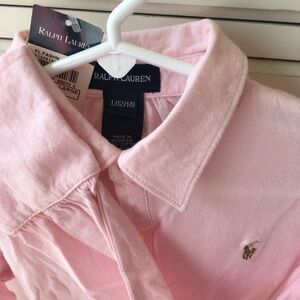 NEW WITH TAGS Girls/Womens XXS Ralph Lauren Pink Polo Shirt